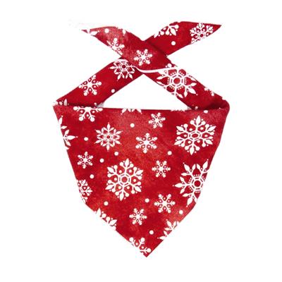 Snowflakes Winter Christmas Dog Bandana