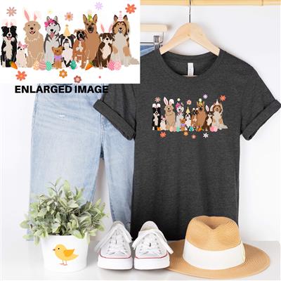 Easter Dogs T-Shirt