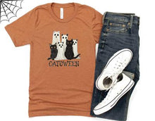 Catoween Cat Mom T-Shirt - Ships Free