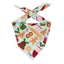 Christmas Gingerbead Cookies Dog Bandana | Ships Free