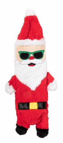 FuzzYard Flatout Santa Dog Toy