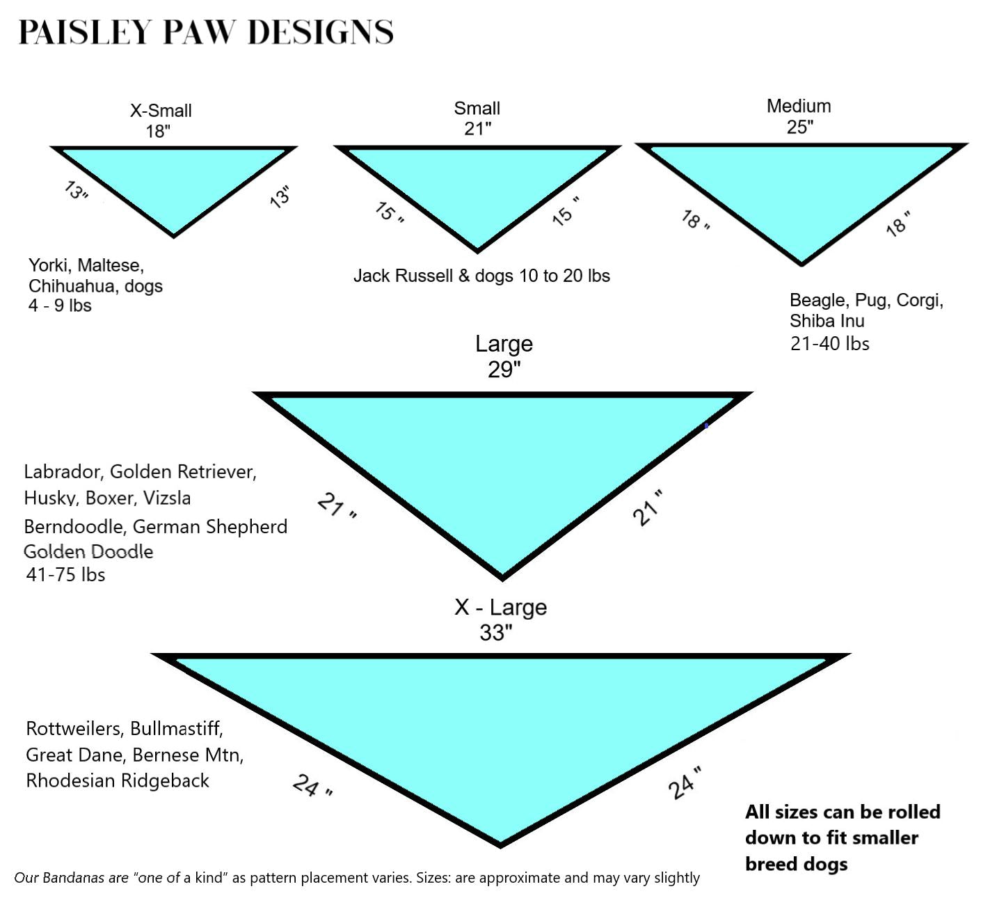 Birthday Boy Dog Bandana Teal with Gold Vinyl Large