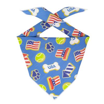 Patriotic Cookies Dog Bandana