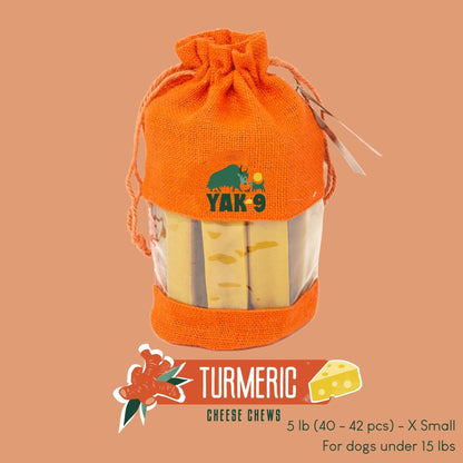 Turmeric Cheese Chews for Dogs