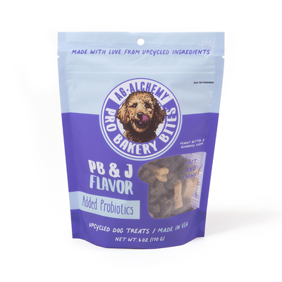 Pro Bakery Bites Soft & Chewy - PB&J Bites 6oz Ag-Alchemy Animal Nutrition