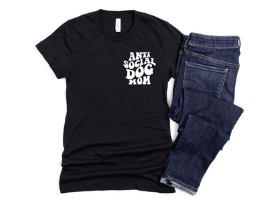 ANTI SOCIAL DOG MOM T-Shirt