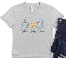 Coffee Dogs Jesus Unisex T-Shirt