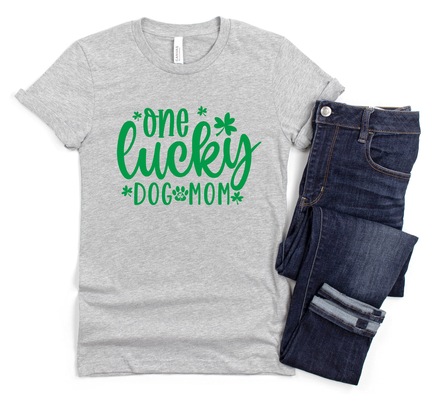 Lucky Dog Mom T-Shirt