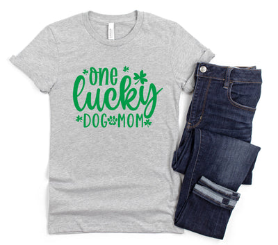 Lucky Dog Mom T-Shirt