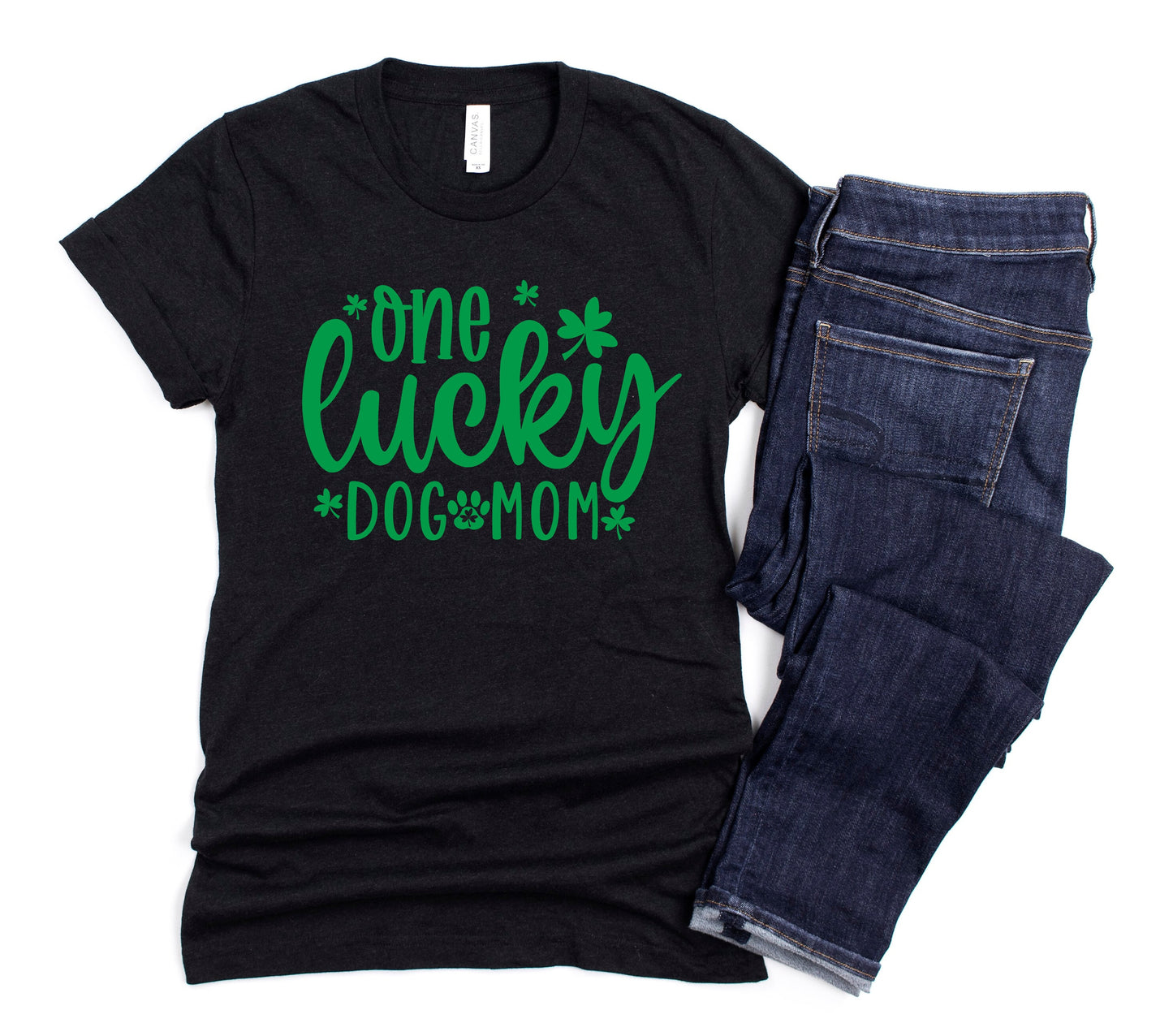 Lucky Dog Mom T-Shirt