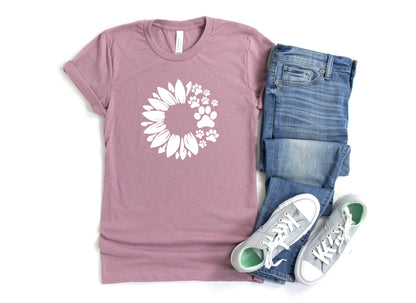 Sunflower & Paws T-Shirt