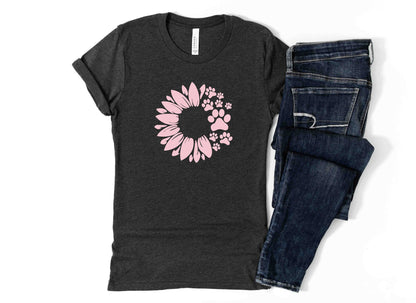 Sunflower & Paws T-Shirt