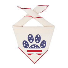 USA Dog Paw Bandana