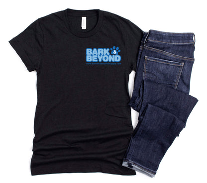 Bark & Beyond Logo on Pocket T-Shirt