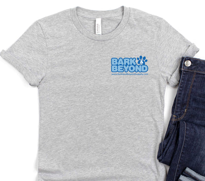 Bark & Beyond Logo on Pocket T-Shirt