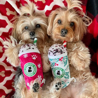 Starbarks Puppermint Mocha Holiday Cups | Christmas Dog Toys