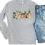 St. Patrick's Day Dogs Long Sleeve Tee