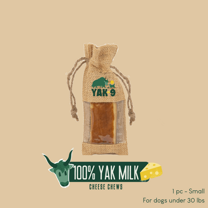 100% Yak Milk Chews for Dogs