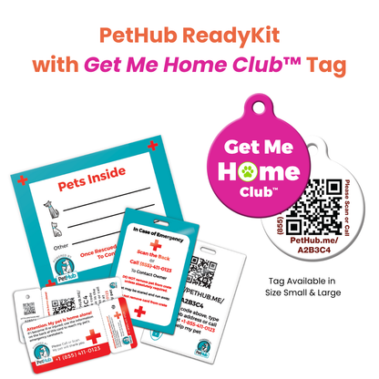 PetHub QR Pet ID Comprehensive ReadyKit – Complete Emergency Kit