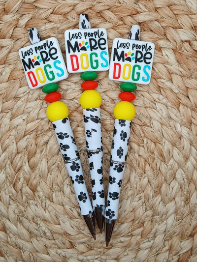 Beaded Pet Lover Pens – Dog & Cat Mom Collection