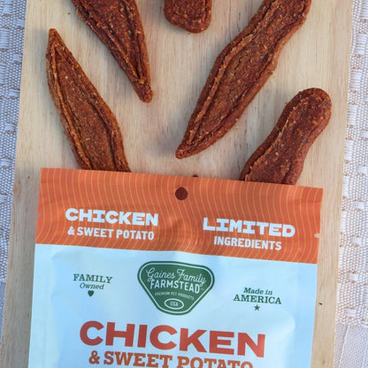 Chicken and Sweet Potato Fillets Dog Treats