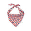Stars & Stripes Patriotic Dog Bandana.