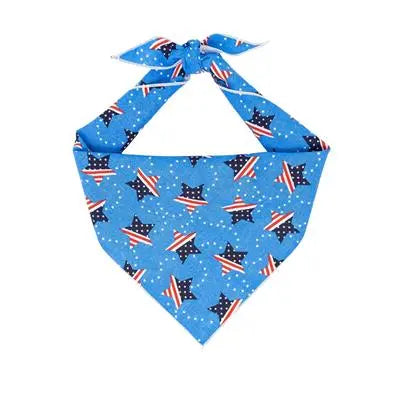 USA Stars Dog Bandana.