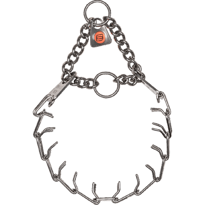 Herm Sprenger - MICRO-PLUS Training Collar with Center-Plate and Assembly Chain – Stainless steel