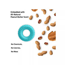 Playology Dual Ring Scented Dog Toy - Peanut Butter - Bark & Beyond