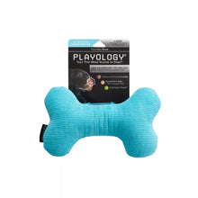 Playology Scented Plush Bone Dog Toy - Peanut Butter - Bark & Beyond