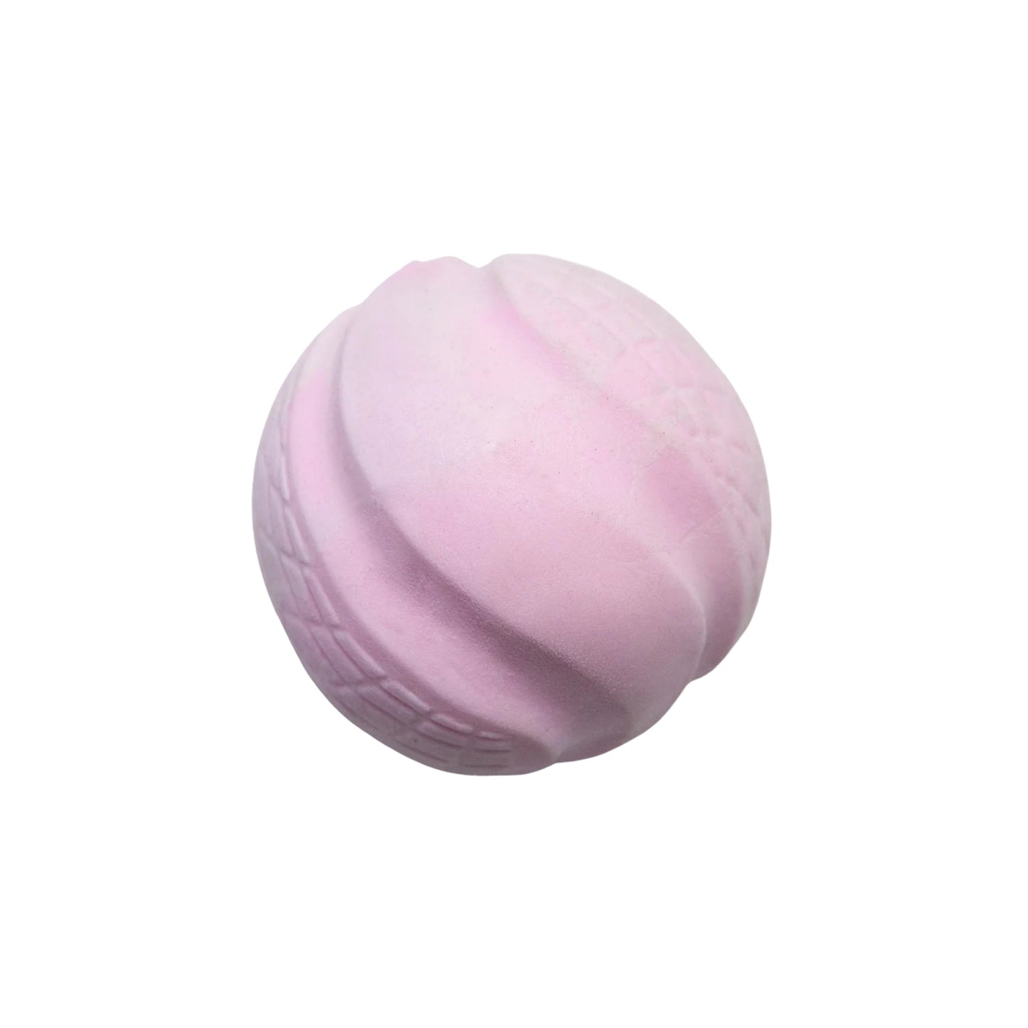 Snugarooz Sky Bounce Ball Eco TPR  Dog Toy Pink 3in.