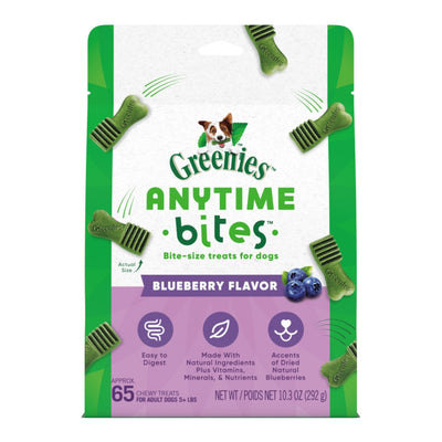 Greenies Anytime Bites Bite-Size Dog Dental Treats Blueberry 1ea/10.3 oz