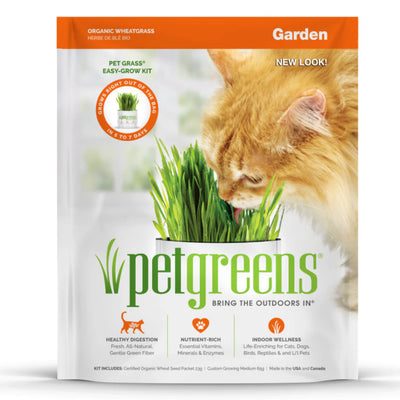Pet Greens Garden Pet Grass Self-Grow Kit Organic Wheatgrass 3 pk