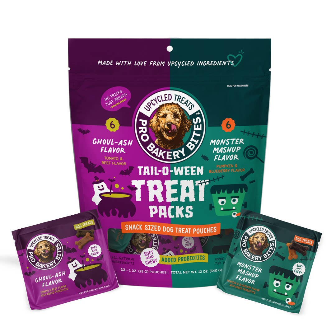 NEW! Tail-O-Ween 1oz. Treat Packs (12 count bag) - Bark & Beyond