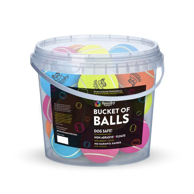 Bucket of Balls - Tennis Balls 20 Ct. Assorted Colors