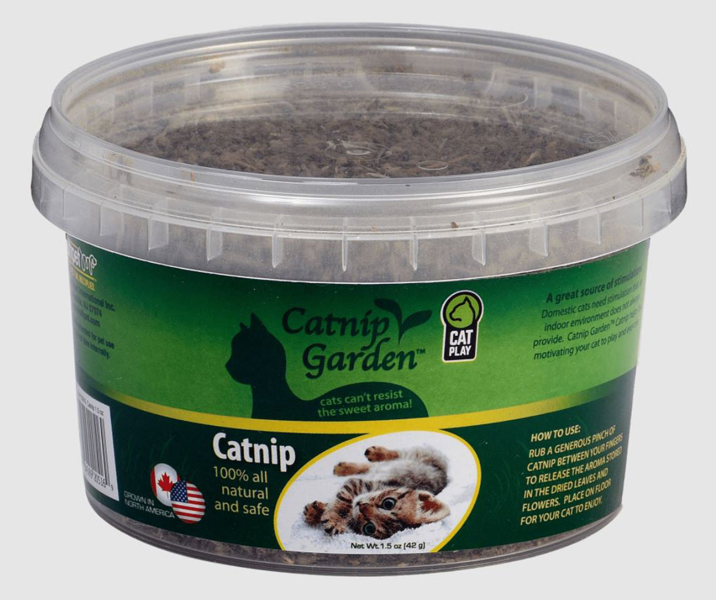 Multipet Catnip Garden North American Catnip Sealed Cup 1.5oz - Bark & Beyond