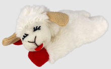 Multipet Lamb Chop Catnip Toy White-Red 4in SM - Bark & Beyond