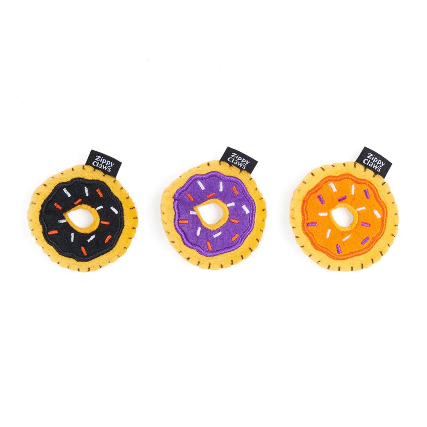 Zippyclaws Halloween Mini Donutz 3 Pk