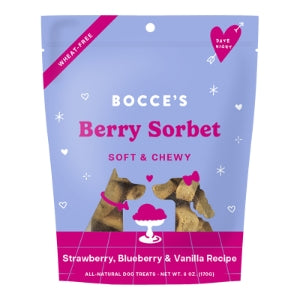 BocceS Bakery Dog Soft & Chewy Berry Sorbet 6oz. Bocces Bakery