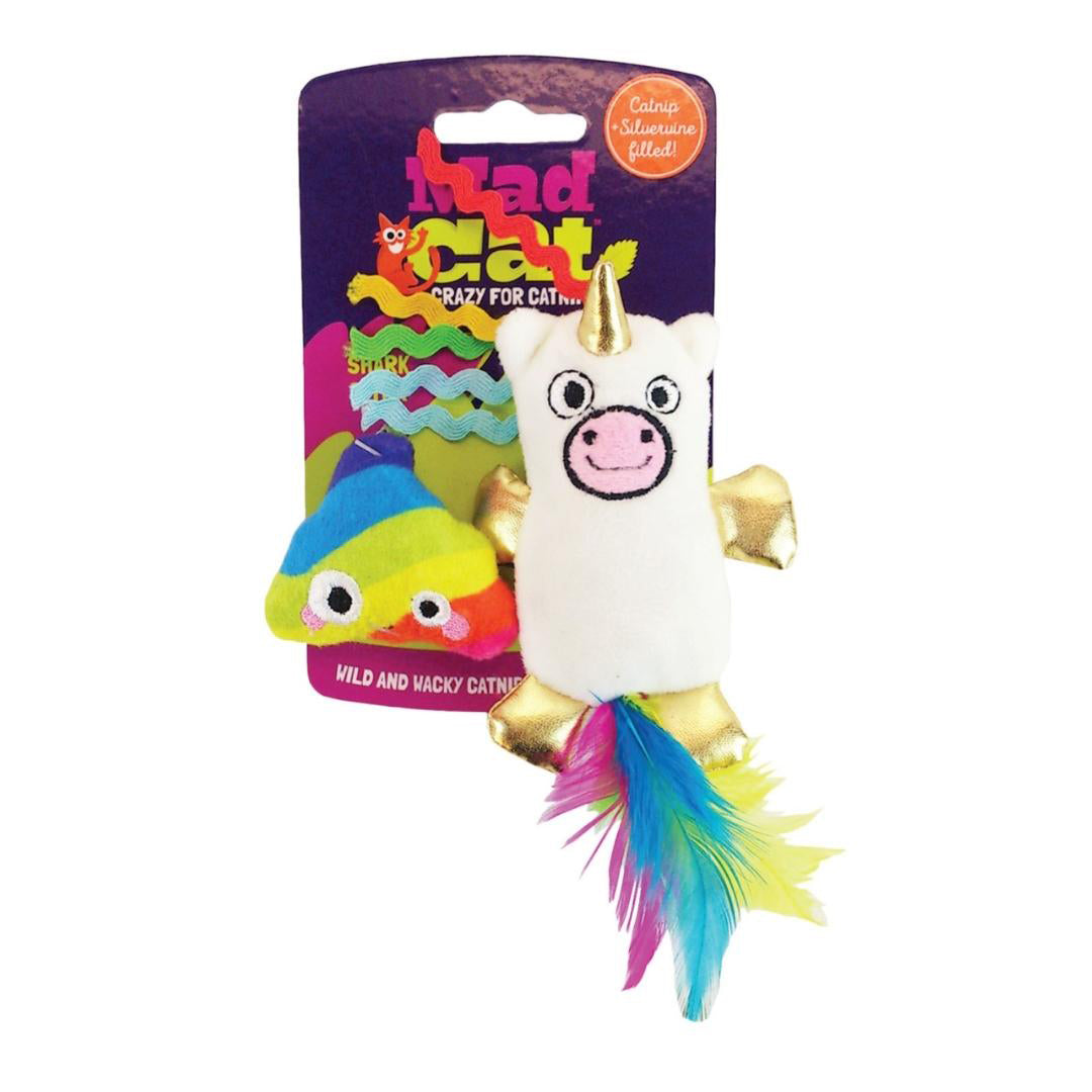 Mad Cat Mewnicorn Cat Toy 1ea/2 pk Mad Cat