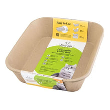 Kitty Sift Disposable Cat Litter Box Jumbo - 3 Pk - Bark & Beyond