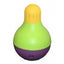 Starmark Bob-A-Lot Treat Dispensing Dog Toy Purple/Green/Yellow 1ea/LG