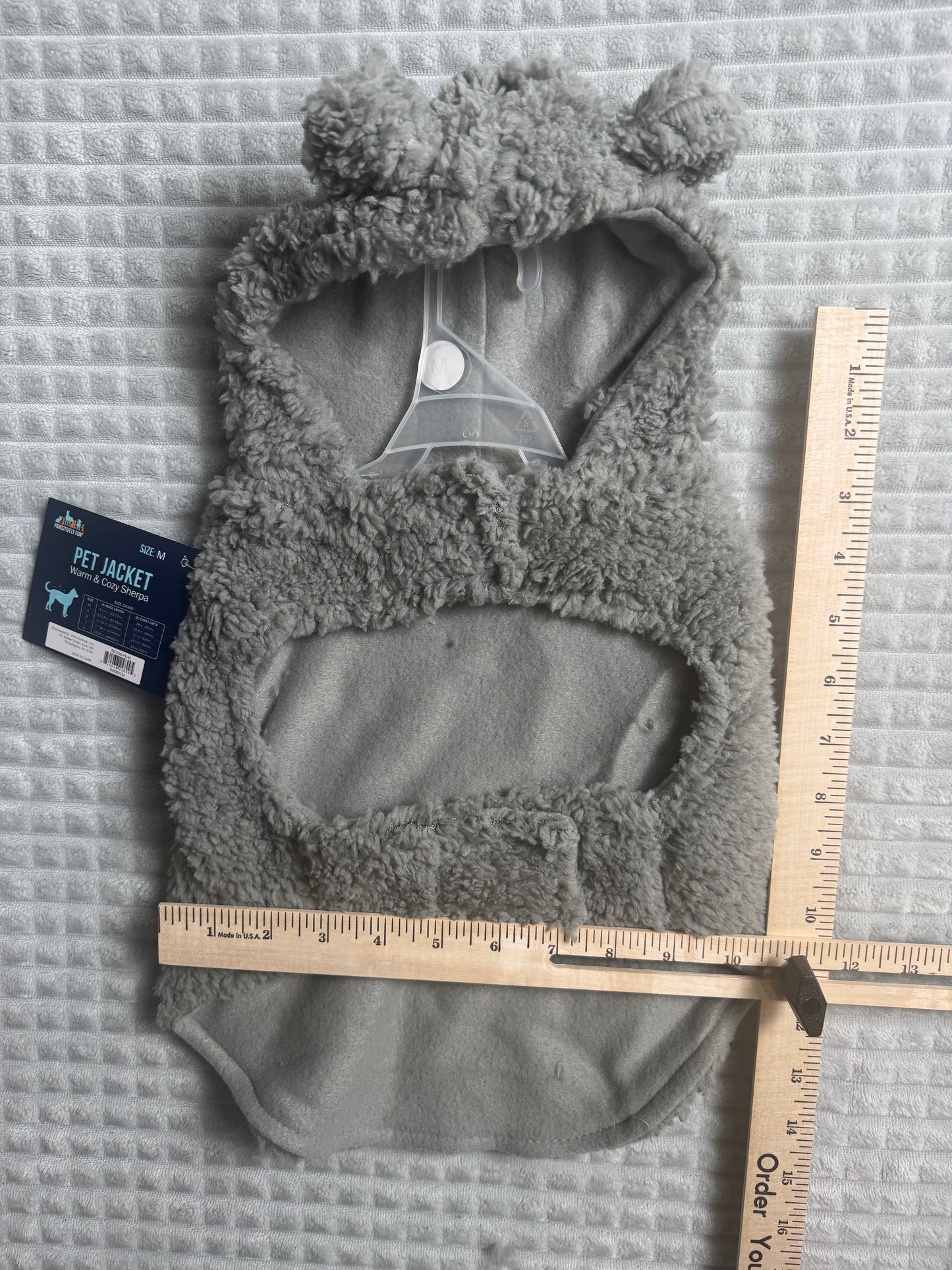 Pawsitively Fun Cozy Sherpa Dog Jacket – Warm & Snuggly (XS–XL)