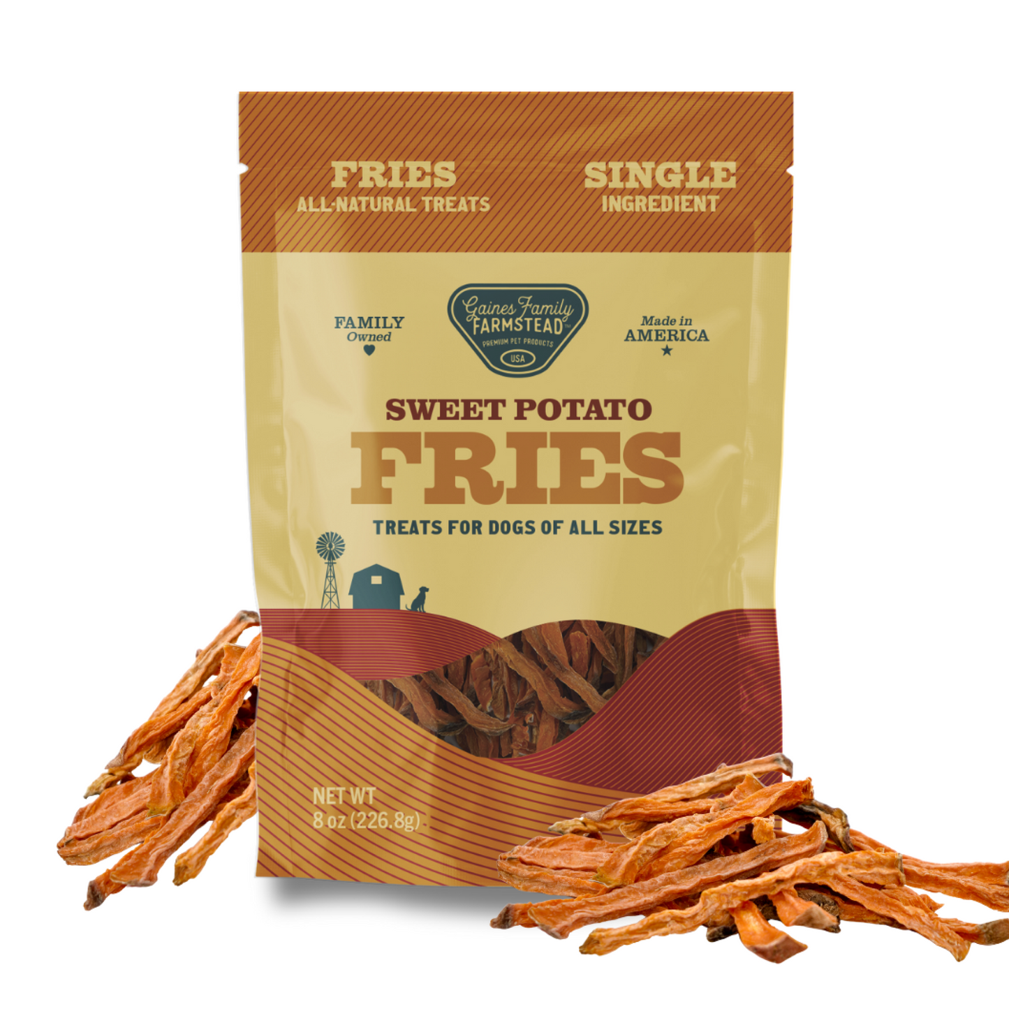 Sweet Potato Fries Dog Treats