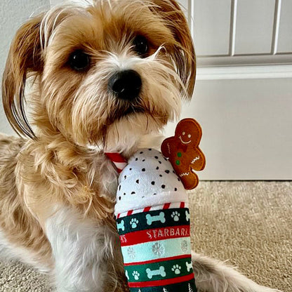 Ginger Bark Latte & Howliday Cheer Mug | Christmas Dog Toys