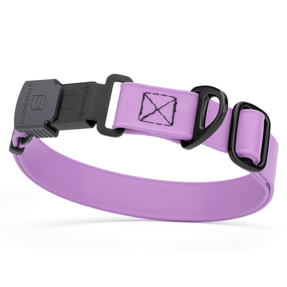 Sprenger BioThane Waterproof Dog Collar with Stainless Steel ClicLock Quick Release Buckle