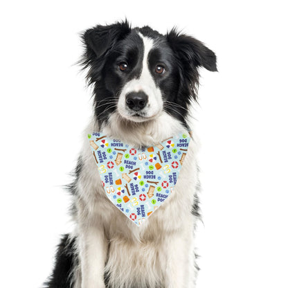Beach Dog Bandana | Ships Free