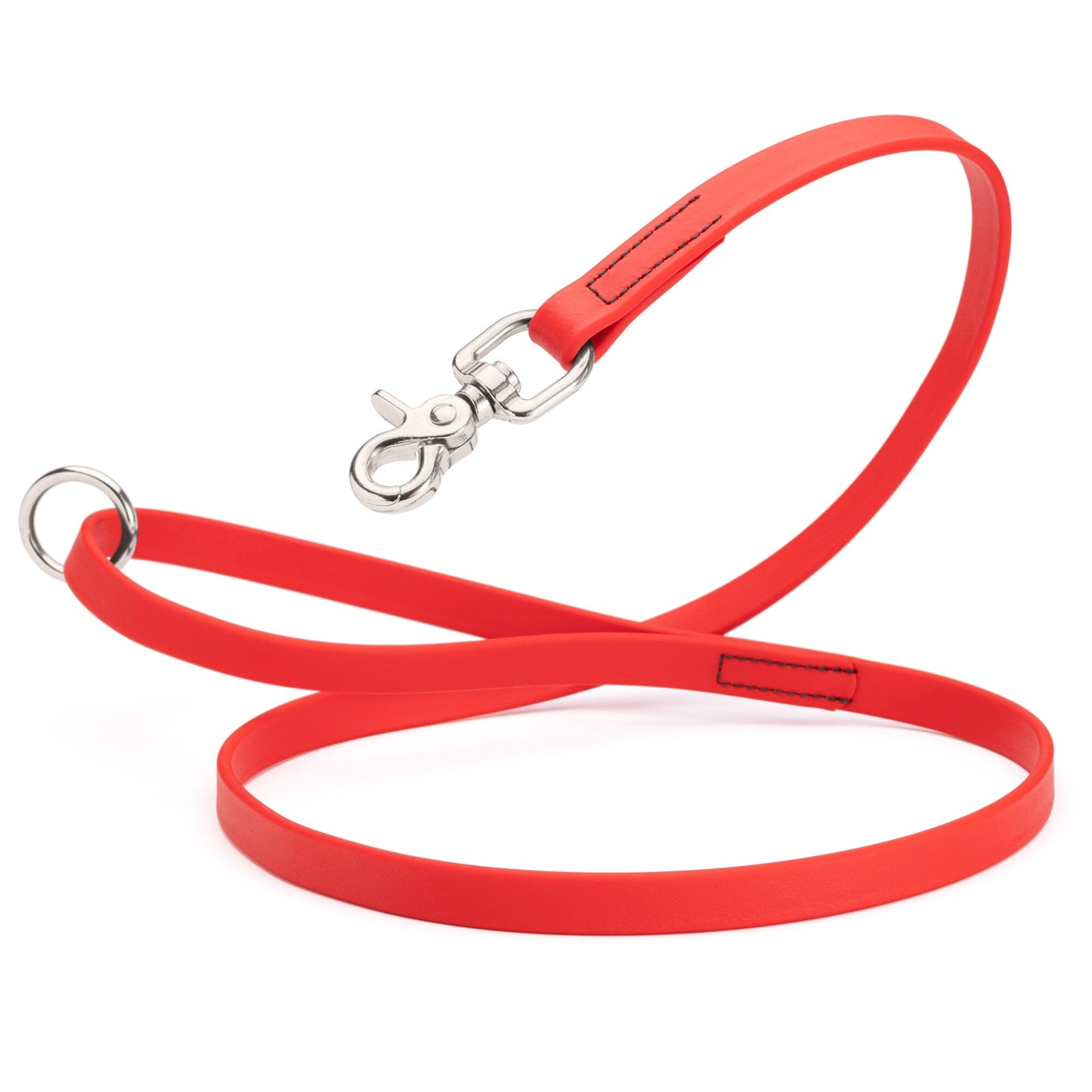 Biothane Dog Leash with Nickel Scissor Snap – 4 FT and 6 FT