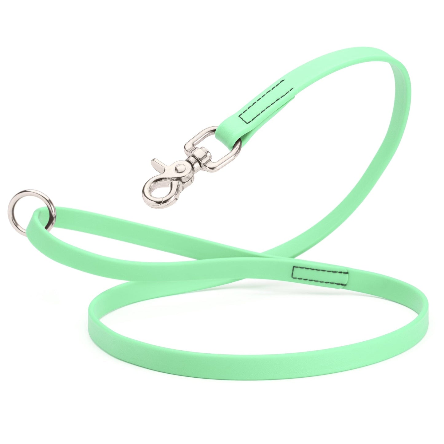 Biothane Dog Leash with Nickel Scissor Snap – 4 FT and 6 FT