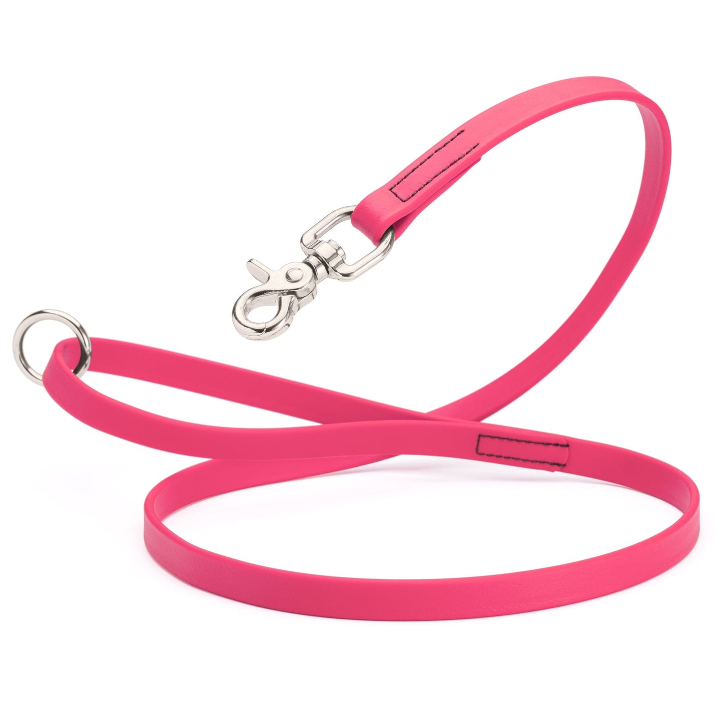 Biothane Dog Leash with Nickel Scissor Snap – 4 FT and 6 FT